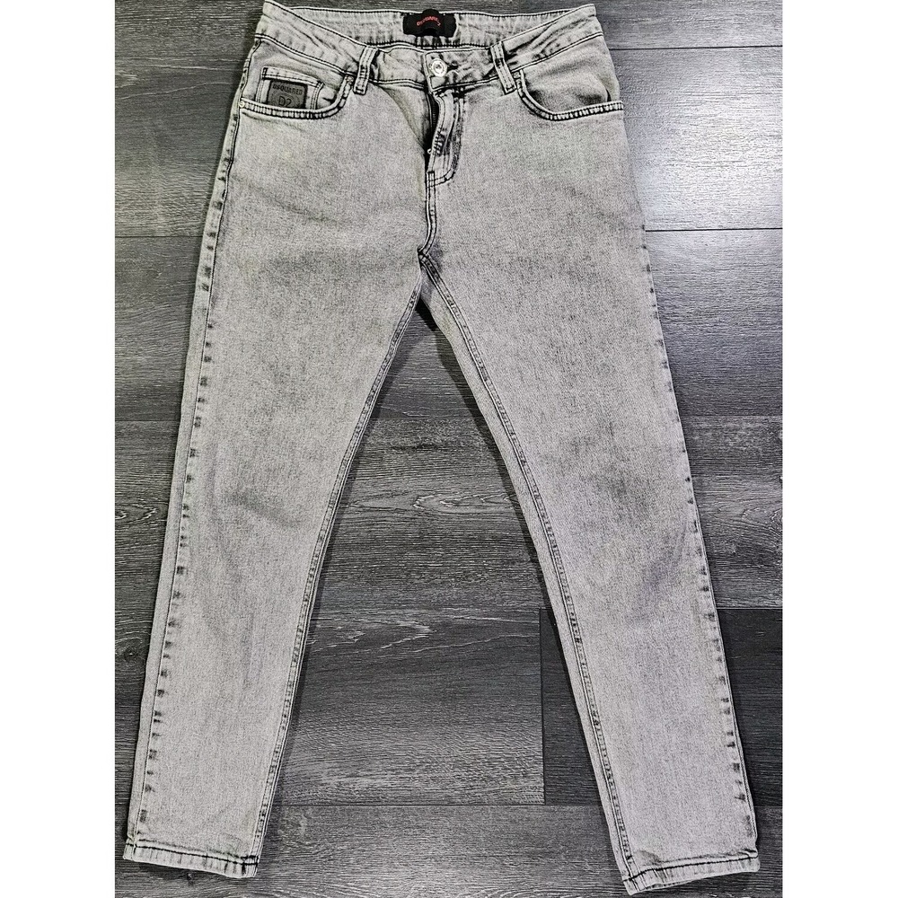 Dsquared2 Jeans Womens 27x28 Gray Acid Wash Stretch Boyfriend Pants‎ Designer